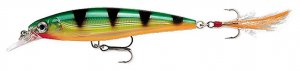 Rapala X-RAP PERCH (XR08 P) Extreme Action Slashbait Suspending + Rattling Lure