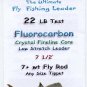 Furled 22 Lb Fluorocarbon/Dyneema Saltwater Leader