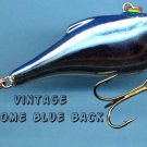 NEW Vintage Rapala RNR07-CHB Rattl'n Rap Chrome/Blue Fishing Lure Made FINLAND