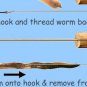 Berkley Buoyant Stainless Steel Worm Threader with Durable Wood Handle