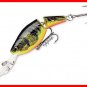Rapala Jointed, Rattling, Suspending Fire Crawdad Shad Rap (JSR05 FCW)
