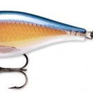 Rapala X-RAP Purple Gold (XRS08 PG) Suspending Rattling Shad Slashbait Lure