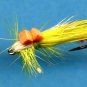 Yellow Sally Foam Stonefly Fishing Flies Hook Size 16
