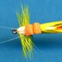 Yellow Sally Foam Stonefly Fishing Flies Hook Size 16