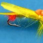 Yellow Sally Foam Stonefly Fishing Flies Hook Size 16