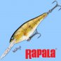Rapala Walleye Balsa Natural Shad Rap Baitfish Fishing Lure (SR09 W)