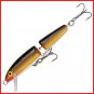 Rapala GOLD (J09 G) Jointed Floating Balsa NEW 3-1/2" Fishing Lure