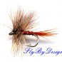 March Brown Fly Fishing Flies -Twelve Premium Flies with Choice of Hook Size