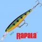 Rapala (MR11 P) "Deep Runner" Perch Minnow Rap Balsa Fishing Lure
