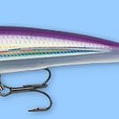 Rapala X-RAP Deep Purple Albino (XRDSS08 PA) NEW Fishing Lure with SureSet Hook