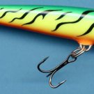 Rare Rapala Fire Tiger Floating 3-1/2" Balsa Lure F9 FT