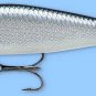 Rapala SILVER Flat Rap (FLR08 S) NEW 3-1/8" Balsa Fishing Lure