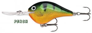 Rapala 2" Rattling Balsa Perch Dives to 4 Feet Lure
