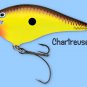 Rapala Chartreuse Brown DT Thug (DTTSS CTB) Fishing Lure w/ VMC SureSet Hooks