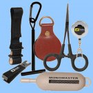 Loon Deluxe Tool Kit Nippers, Zinger, Forceps, Line Cleaner, Tippet Holder,etc