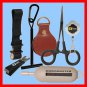 Loon Deluxe Tool Kit Nippers, Zinger, Forceps, Line Cleaner, Tippet Holder,etc