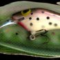 Vintage POE'S SUPER CEDAR Rainbow Trout Lure #825
