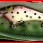 Vintage POE'S SUPER CEDAR Rainbow Trout Lure #825