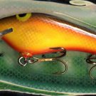 Vintage POE'S SUPER CEDAR Brown Crawdad Lure 818