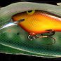 Vintage POE'S SUPER CEDAR Brown Crawdad Lure 818