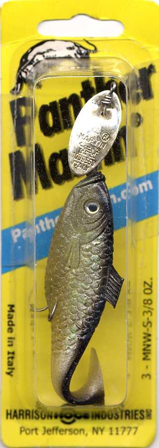 Panther Martin 3/8 oz.- Silver & Gold Minnow Spinner