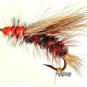 Peacock Stimulator Fly Fishing Flies - NEW Twelve Premium Flies Choice of Size