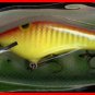Vintage POE'S SUPER CEDAR Yellow/Red Crawdad Lure 835