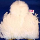 NEW Whiting Hoffman Premium #1 White Soft Hackle with Chickabou Feathers