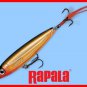 NEW Rapala X-RAP Walk XRW09 (Gold) Rattling 3-1/2" Topwater Lure - SureSet Hook