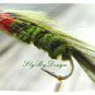 Olive Matuka Fly Fishing Flies - Twelve Flies in Hook Size of Your Choice
