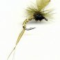 Brown Klinkhamer Fly Fishing Flies -Twelve NEW Premium Flies Choice of Hook Size