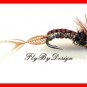 Brown Klinkhamer Fly Fishing Flies -Twelve NEW Premium Flies Choice of Hook Size