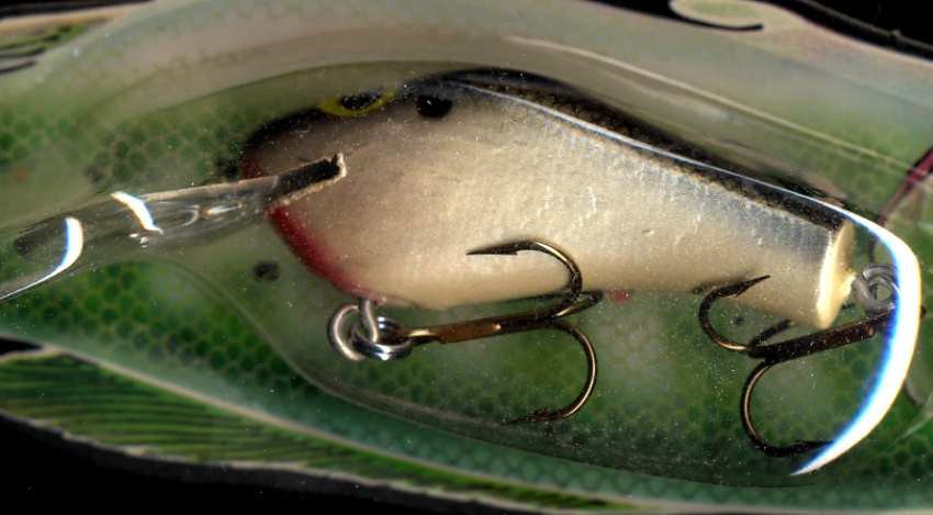 Vintage (1987) POE'S SUPER CEDAR Grey Shad Lure #220