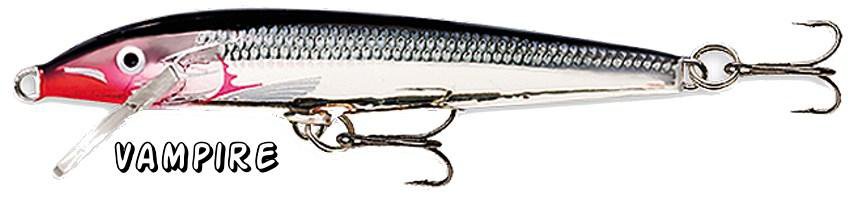 Rapala VAMPIRE Original Floating 2" Fishing Lure (F03 V) - Discontinued Color!