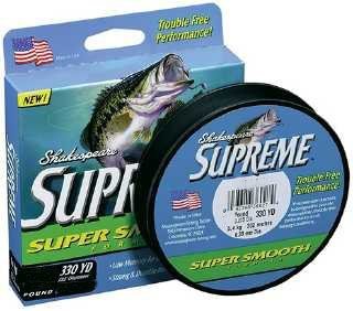 Shakespeare Super Smooth 14 LB Test Green Fishing Line - 330 Yards