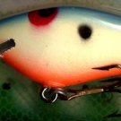 Vintage (1987) POE'S SUPER CEDAR White/Blue #841 Lure