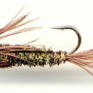 Halfback Nymph - Twelve Fly Fishing Flies - Choice of Hook Size