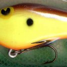 Vintage (1987) POE'S SUPER CEDAR Brown/Chartreuse Lure