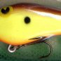 Vintage (1987) POE'S SUPER CEDAR Brown/Chartreuse Lure