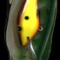 Vintage (1987) POE'S SUPER CEDAR Brown/Chartreuse Lure
