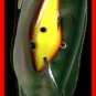 Vintage (1987) POE'S SUPER CEDAR Brown/Chartreuse Lure