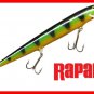 Vintage Rapala (F18 P) Original Floating Balsa Perch 7" Lure Made in Finland