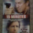 15 Minutes Cop Drama Movie on VHS w. Robert DeNiro