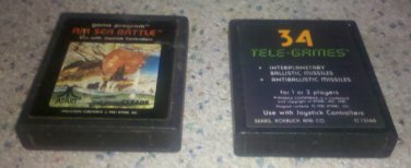 Air-Sea Battle & Missile Command for Atari 2600/Sears Video Arcade