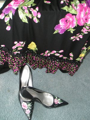 Customized Hand Painted Shoes by Sandi