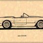 1953 Corvette Roadster Profile