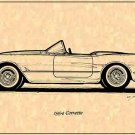1954 Corvette Roadster Profile