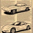 1957 Q Corvette "The Genesis of the C5 Corvette" Illustrated Series No. 140