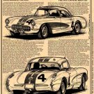 1957 RPO 684 Corvette "The First Corvette Racer Kit" Illustrated Series No. 145