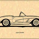 1958 Corvette Roadster Profile